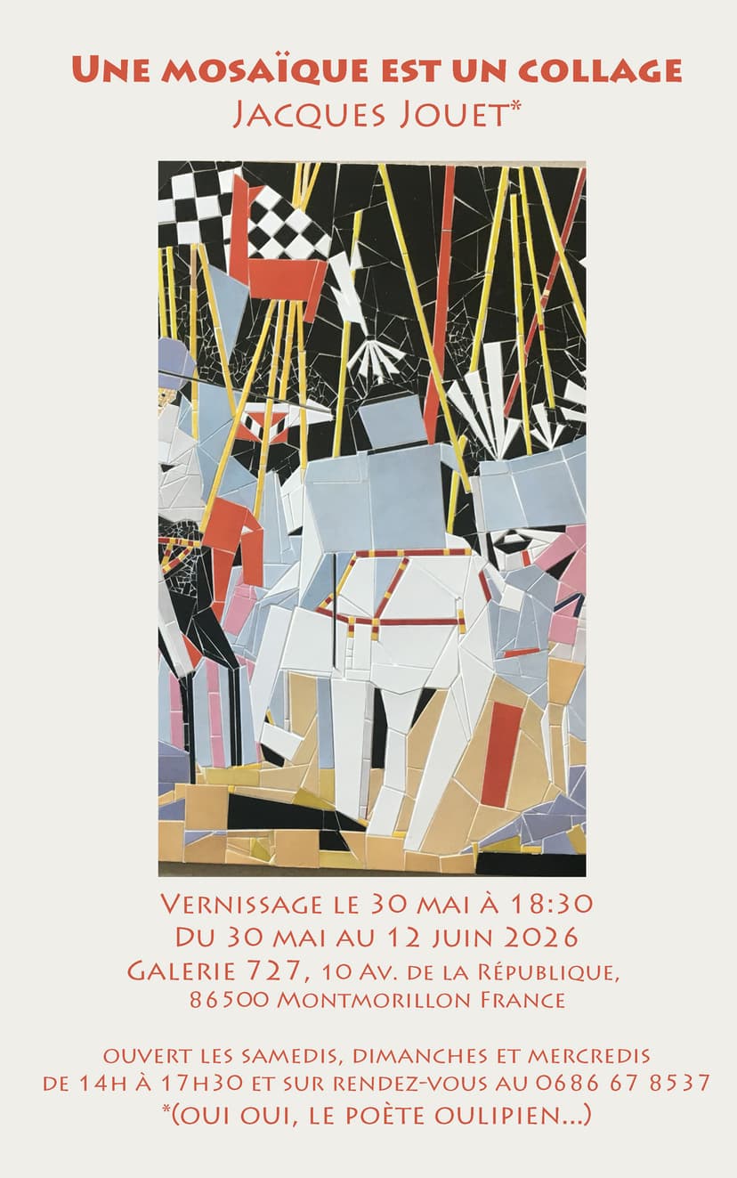 Une mosaïque est un collage, exposition