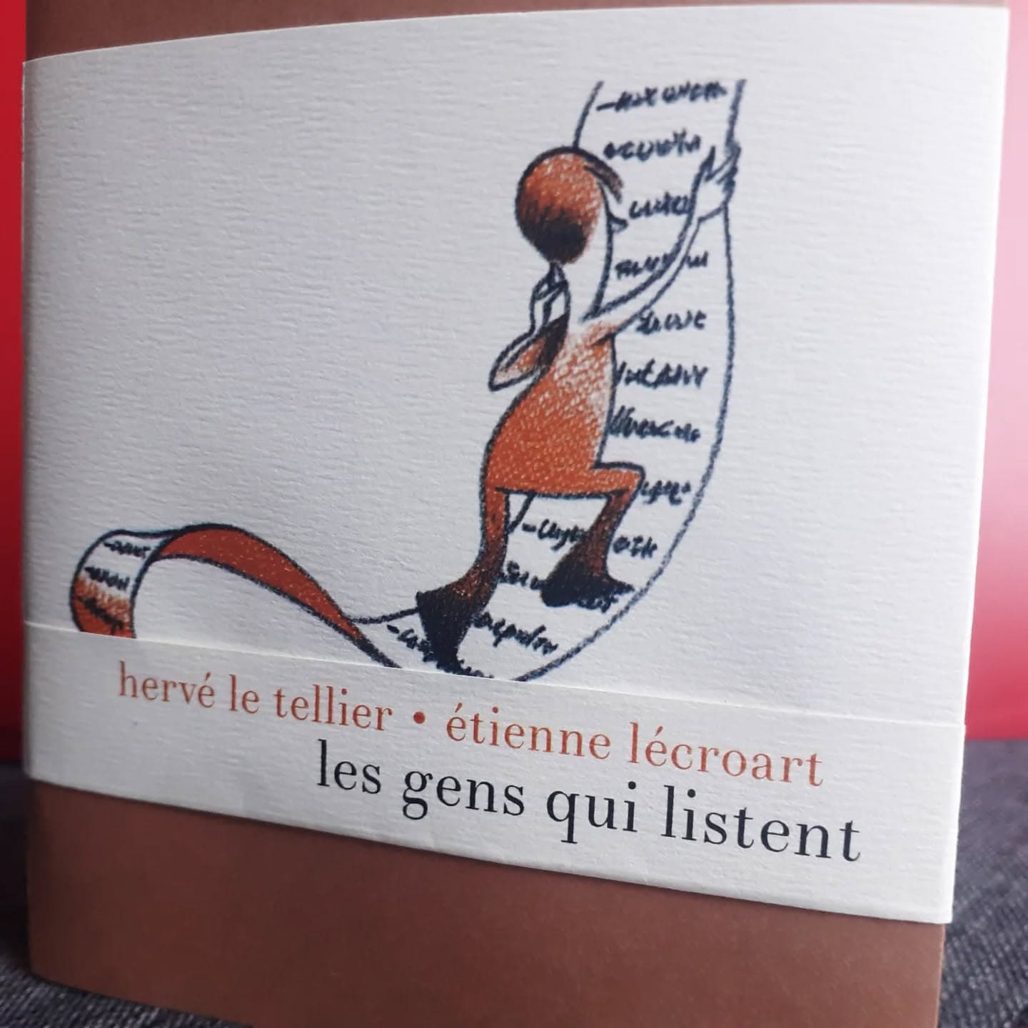 OULIPIENS EN LIBRAIRIE : Hervé Le Tellier / Étienne Lécroart : "Les gens qui listent" (Les Venterniers) « Les gens qui listent savent que si…